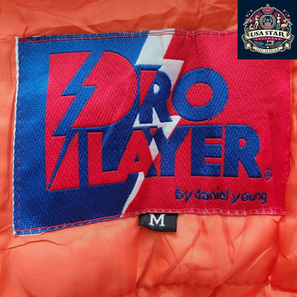Cleveland Browns Jacket Pro Player 90s Vintage Style Men's Small - Medium with Hoodie and Embroidery - USASTARFASHION