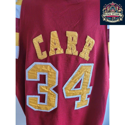Cleveland Cavaliers Jersey 34 Austin Carr Hardwood Classics 2XL - Vintage Basketball Tribute - USASTARFASHION