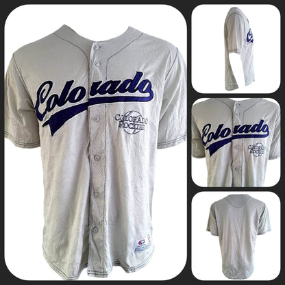 Colorado Rockies Jersey – Embroidered Logo, Size Large, Grade A Condition, True Fan Series - USASTARFASHION