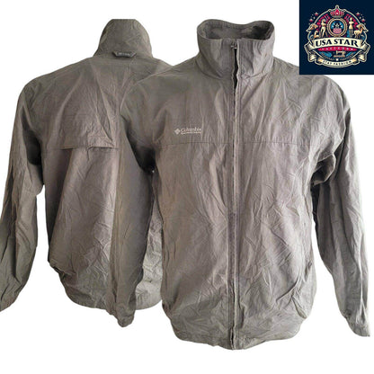 Columbia Puffer Jacket for Men, Medium Dark Green, Lightweight, Durable, Versatile for Outdoor Use - USASTARFASHION