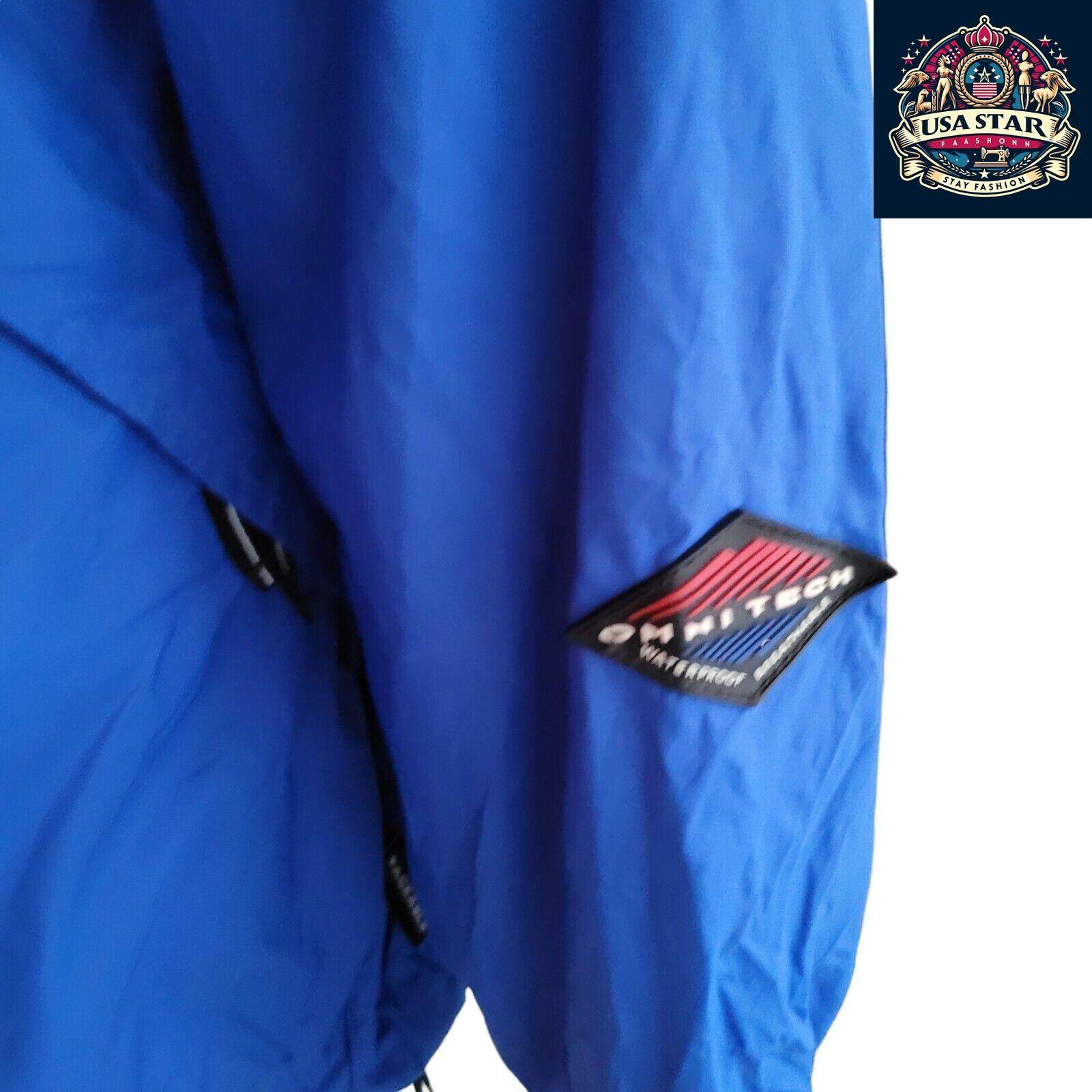 Columbia Waterproof Jacket Men’s Small, Omni Tech Breathable & Packable Lightweight Outdoor Gear - USASTARFASHION