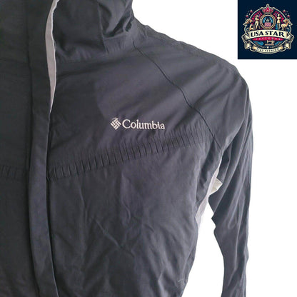 Columbia Waterproof Jacket Women, Whirlibird Omni - Tech, Lightweight with Adjustable Hood, Size L - USASTARFASHION