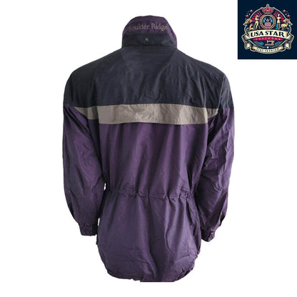 Columbia Women's Jacket - Boulder Ridge Medium Purple, Water - Resistant, Stylish & Durable Outerwear - USASTARFASHION