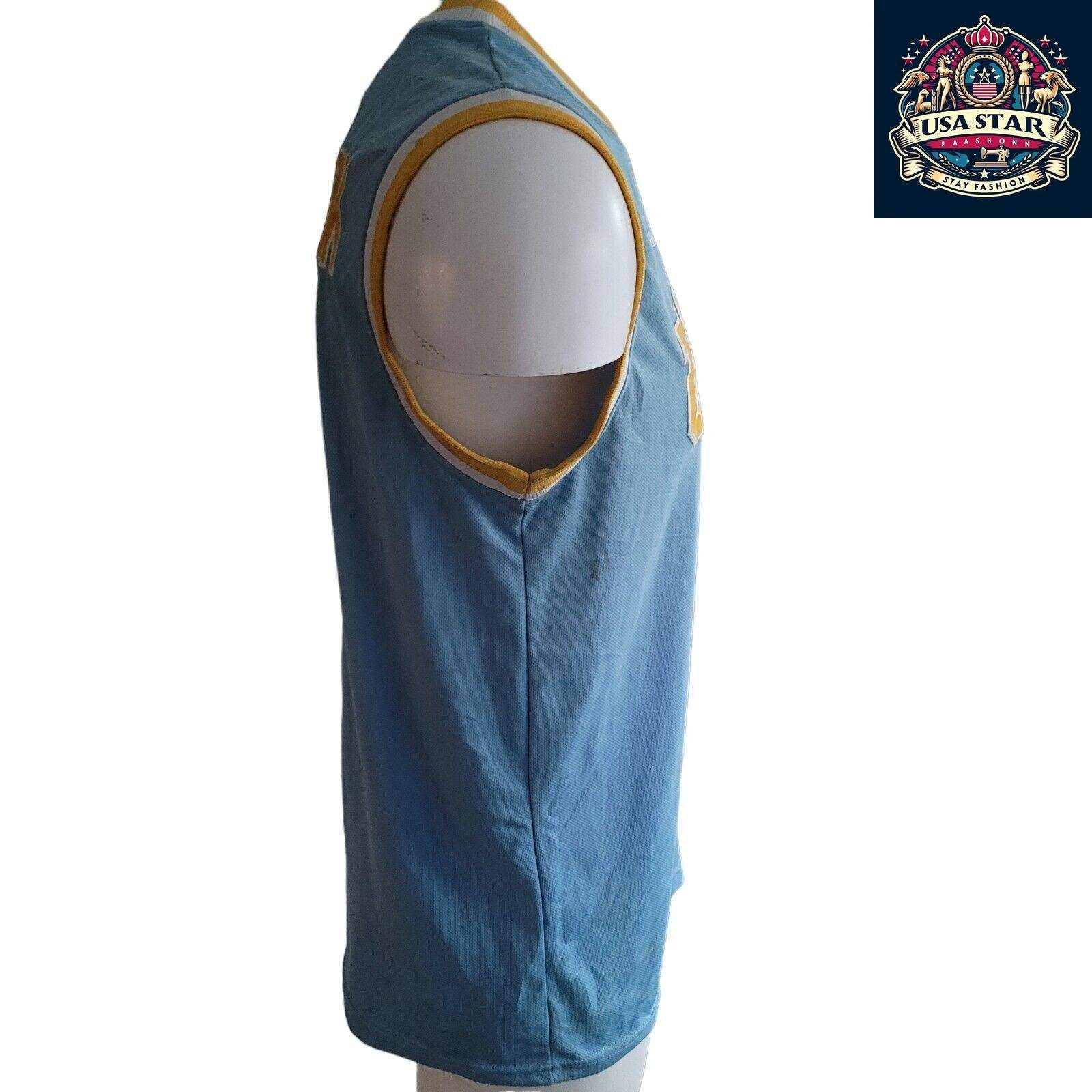 Custom UCLA Russell Westbrook 0 Basketball Jersey Mens Size M by Adidas - High - Quality Design - USASTARFASHION