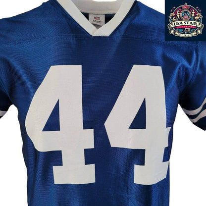 Dallas Clark Jersey Youth XL (18 - 20) - Indianapolis Colts Blue Classic Team Spirit Gear - USASTARFASHION