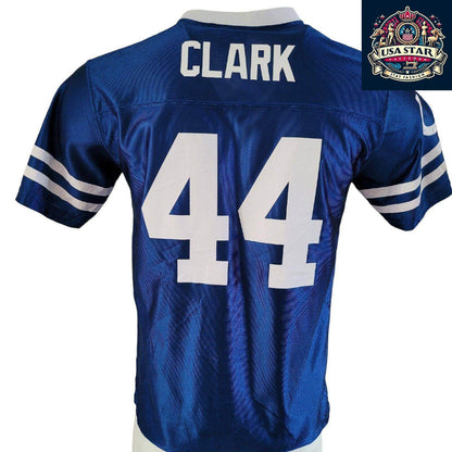 Dallas Clark Jersey Youth XL (18 - 20) - Indianapolis Colts Blue Classic Team Spirit Gear - USASTARFASHION