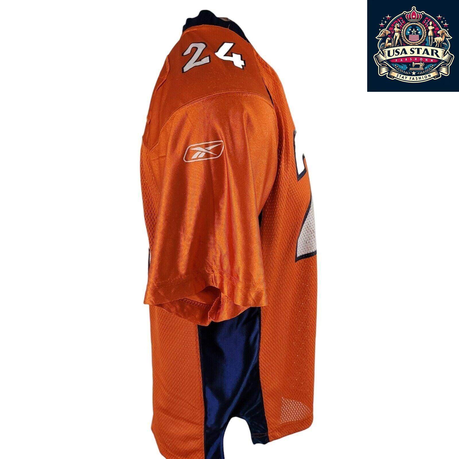 Denver Broncos Jersey Bailey 24 Youth XL Fits Adult Small - Comfortable, Durable Team Apparel - USASTARFASHION