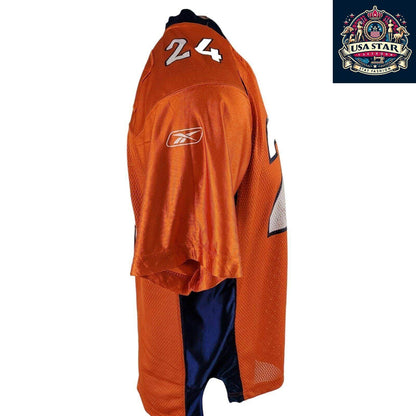 Denver Broncos Jersey Bailey 24 Youth XL Fits Adult Small - Comfortable, Durable Team Apparel - USASTARFASHION