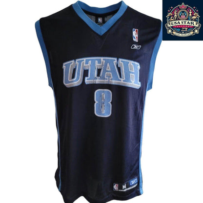 Deron Williams Jersey 8 Utah Jazz Size M - Authentic NBA Fan Apparel for Basketball Enthusiasts - USASTARFASHION