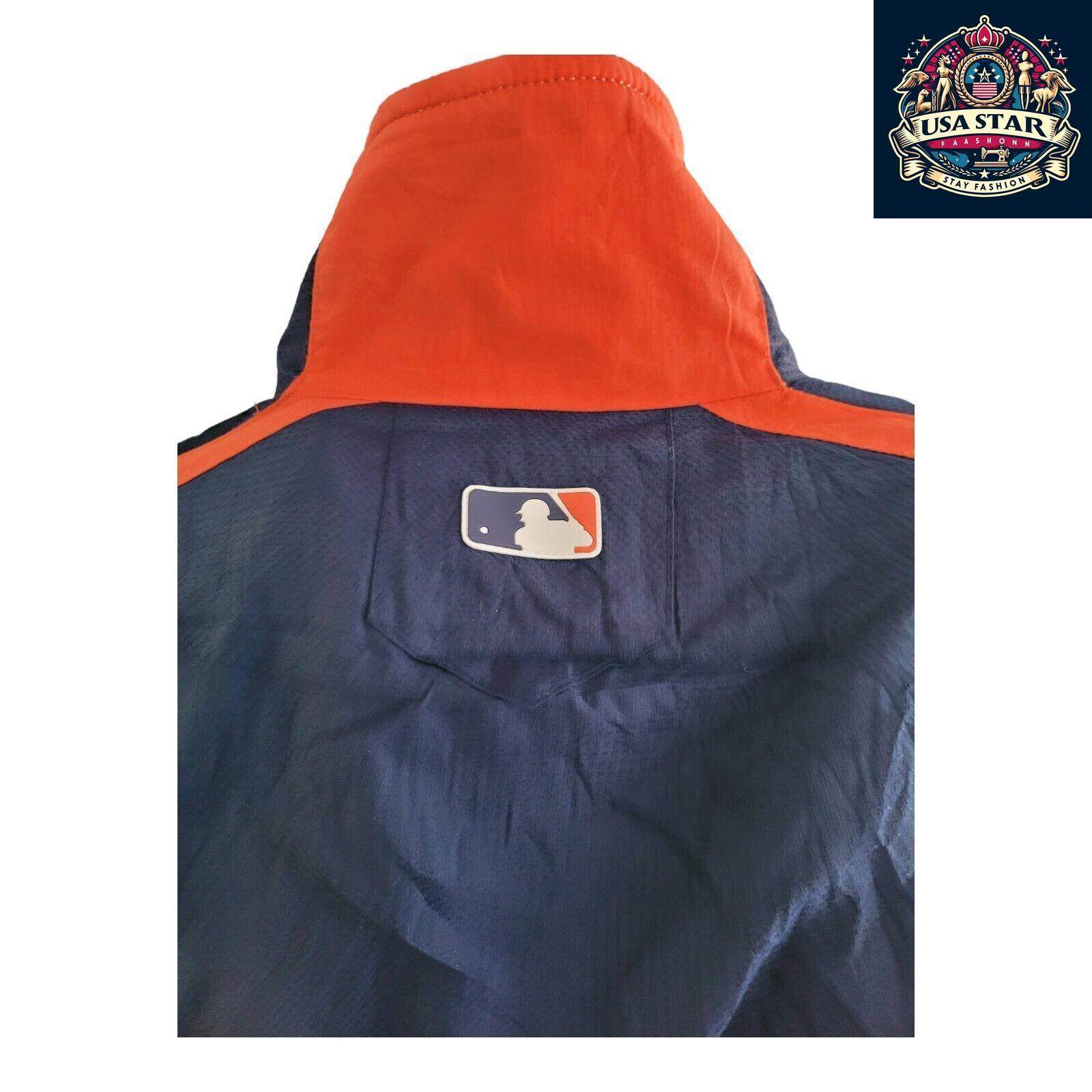 Detroit Tigers Jacket - Majestic MLB Authentic Large with Vibrant Insignia & Iconic Logos - USASTARFASHION