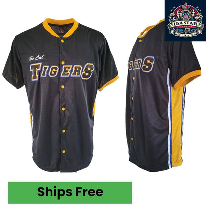 Detroit Tigers Jersey XL - Bold Tiger Logo, Comfortable Fit, Breathable Design for Game Day Style - USASTARFASHION