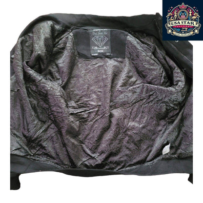 DGK Diamond X Supply Co Dirty Ghetto Kids Jacket Mens XL Black Leather Wool Varsity - USASTARFASHION