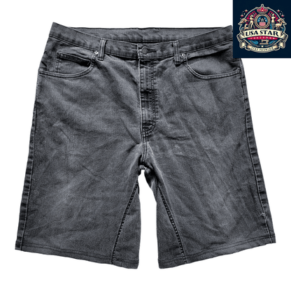 Dickies Men's Shorts W38 - Relaxed Flex Fit, Durable Cotton/Poly Blend, Stylish Black Design - USASTARFASHION