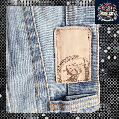 Diesel Denim Jorts - Men's Distressed 5 - Pocket Shorts, Modern Fit, Comfortable Size W32 - USASTARFASHION