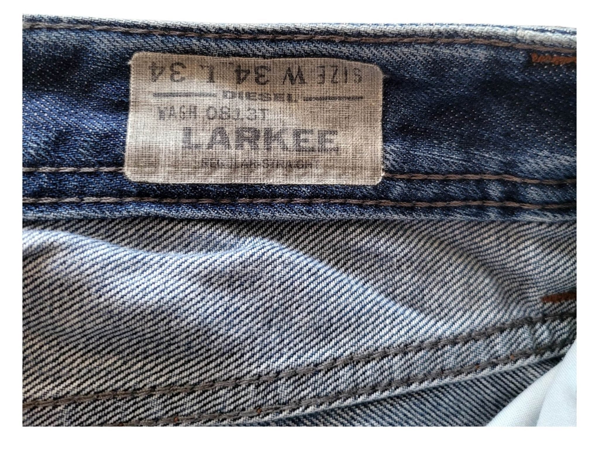 Diesel Larkee Regular Straight Jeans – W34 L34 - USASTARFASHION