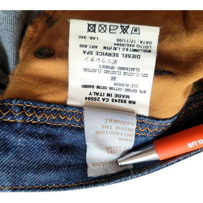 Diesel Lowky B.C. Jeans – W28 L32 – Made in Italy - USASTARFASHION