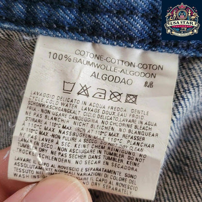 DIESEL Men's XL Denim Cotton Jacket Made In Italy - Classic Design, Rugged Style, Handcrafted Quality - USASTARFASHION