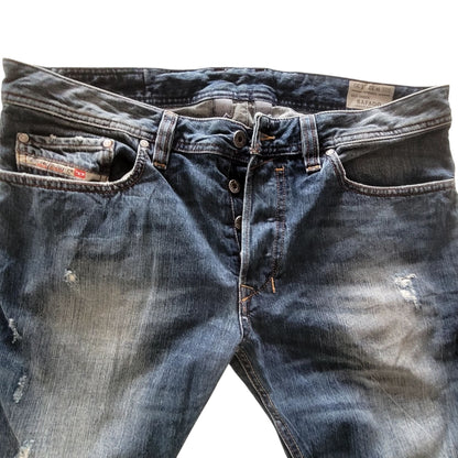 Diesel Safado ORBE4 W32 L30 Regular Slim - Straight Jeans - USASTARFASHION