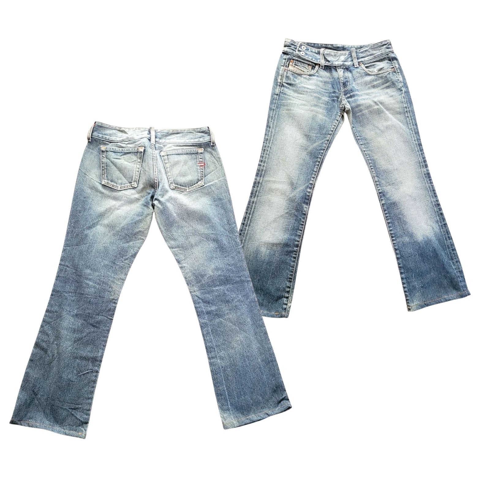 Diesel Vintage Jeans – Model: CHERONE L.34 – Size W28 L26– Made in Italy - USASTARFASHION