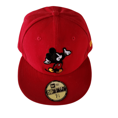 Disney New Era Mickey Mouse 59FIFTY Red Cap 7 3/8 (58.7 cm) - USASTARFASHION