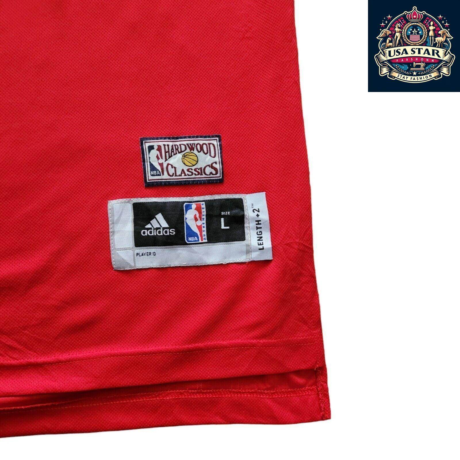 Dwyane Wade Miami Heat Hardwood Classic Jersey Adidas Swingman Size L - Iconic Number 3 - USASTARFASHION