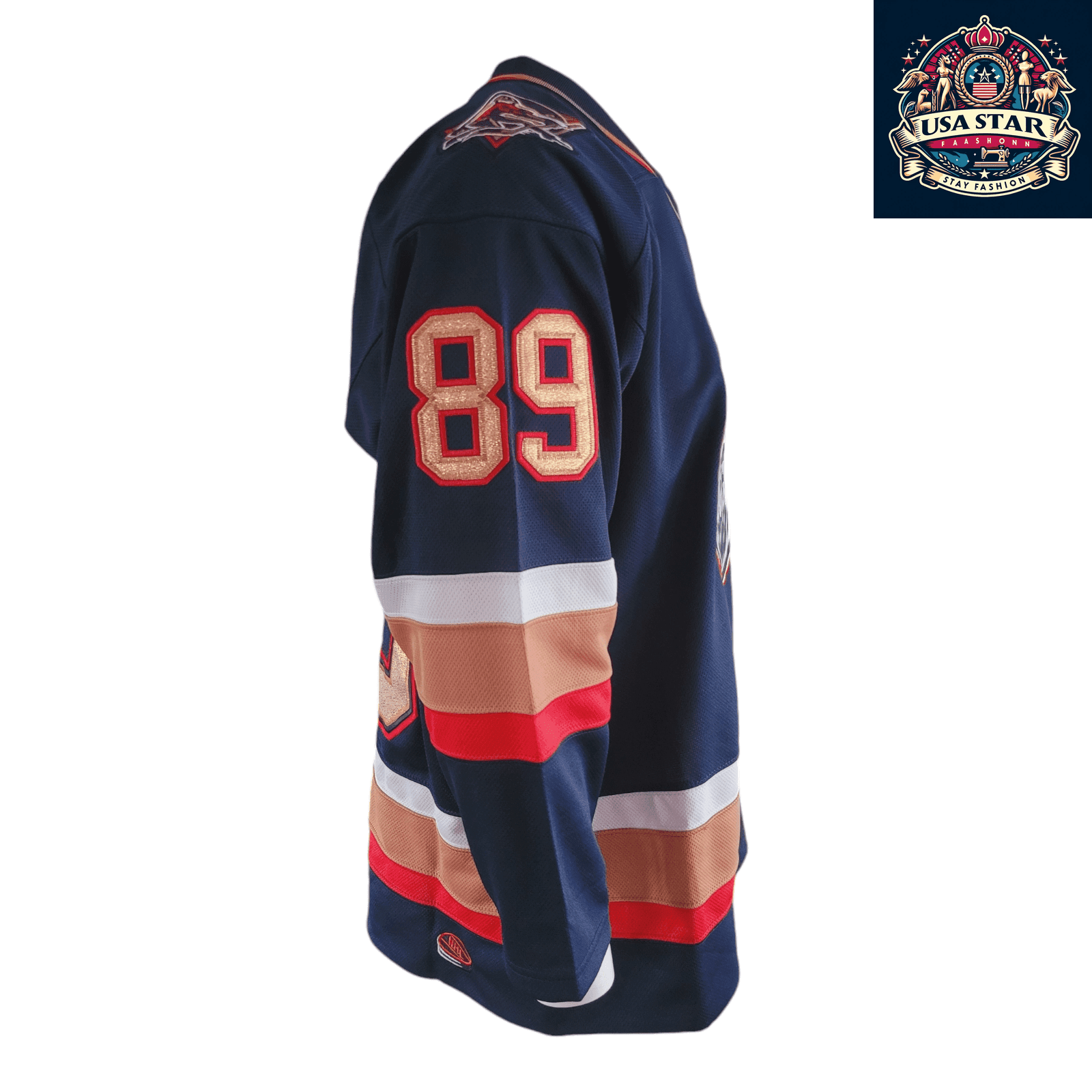 Edmonton Oilers Jersey Mike Comrie CCM 89 Adult Medium Lightweight Air - Knit Fabric - USASTARFASHION