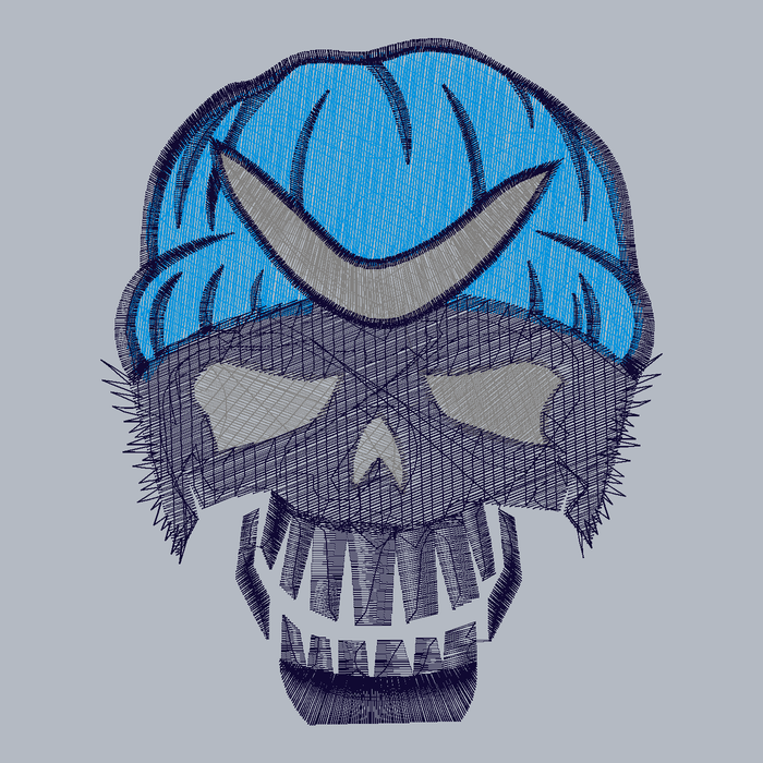 Captain Boomerang embroidery stitch preview