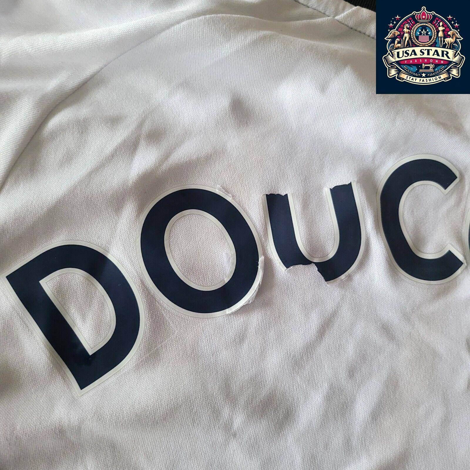 Everton FC Hummel Third Shirt Y2XL Doucouré 16 White - Official High - Quality Fan Merchandise - USASTARFASHION