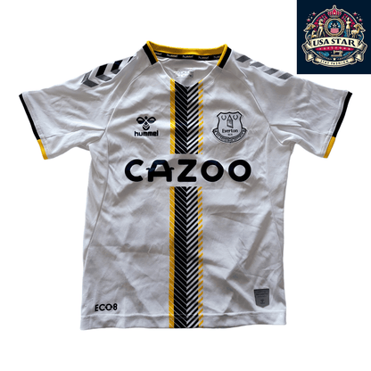 Everton FC Youth Jersey Godfrey 22 by Hummel Size YL (10Y) – Comfortable & Stylish Soccer Attire - USASTARFASHION