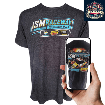 Fanatics ISM Raceway NASCAR T-Shirt XL - Can - Am 500 Race Car Graphic in Soft Cotton - USASTARFASHION