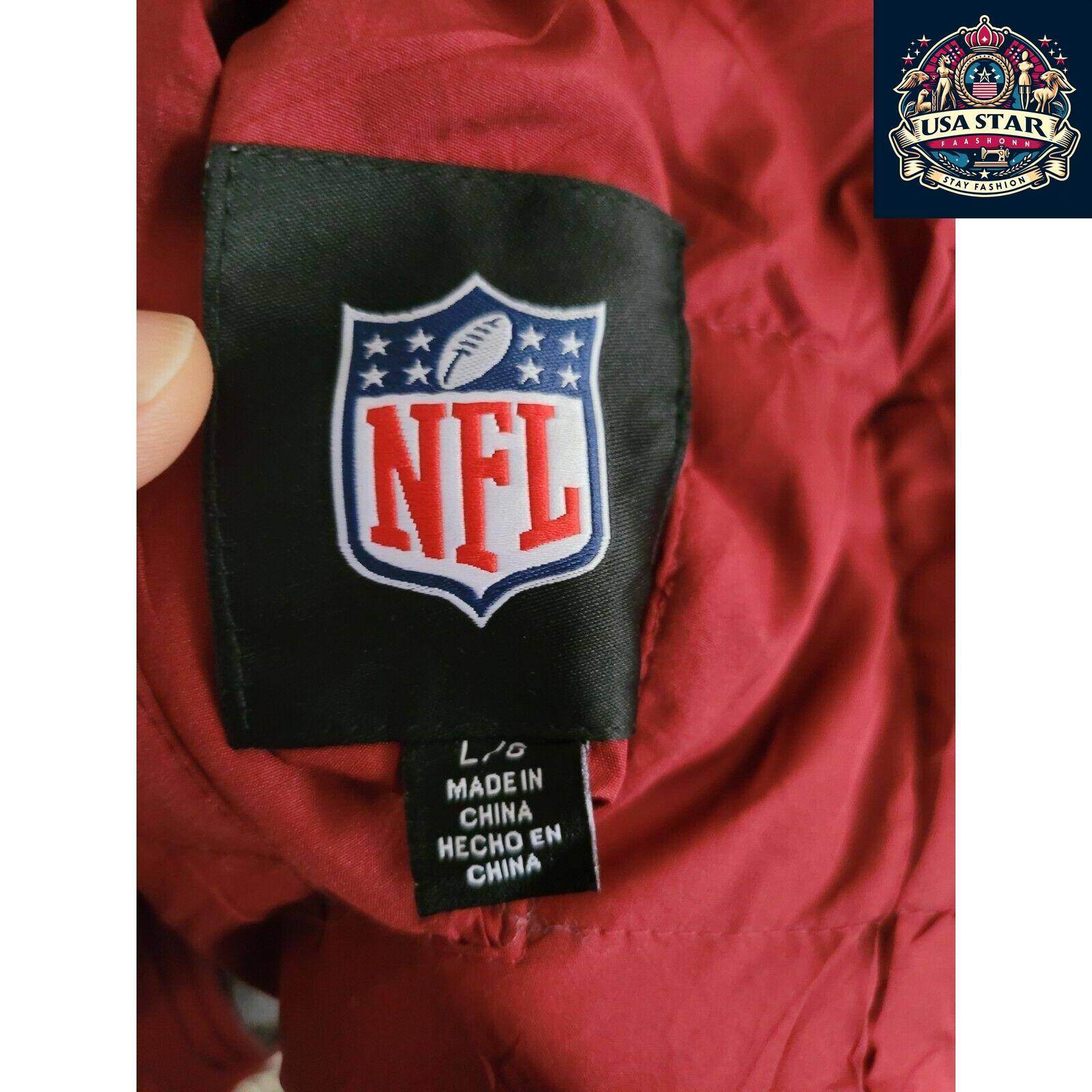G - III Sports Men's Redskins Vest - Reversible Outerwear Size L for Stylish Game Day Look - USASTARFASHION