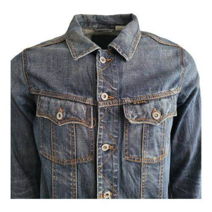 G - Star Raw 3301 Denim Jacket Mens L - USASTARFASHION