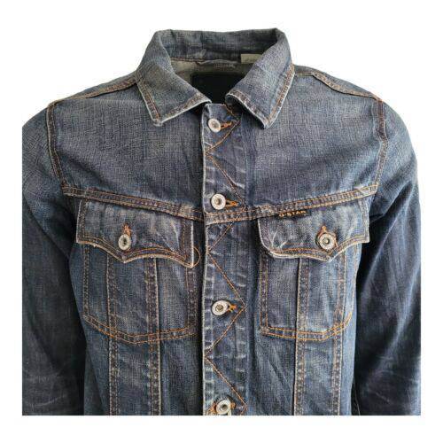 G - Star Raw 3301 Denim Jacket Mens L - USASTARFASHION