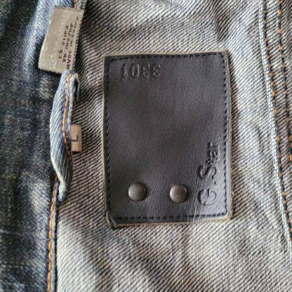 G - Star Raw 3301 Denim Jacket Mens L - USASTARFASHION