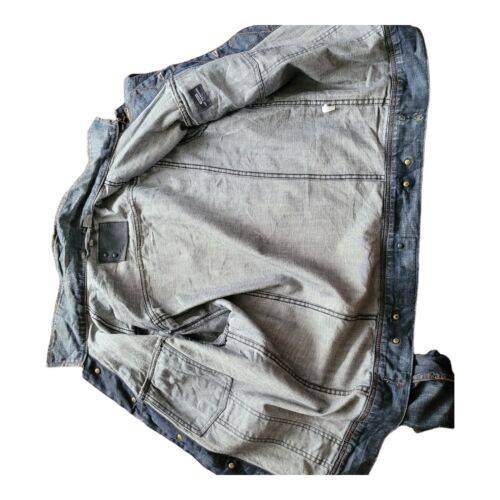 G - Star Raw 3301 Denim Jacket Mens L - USASTARFASHION