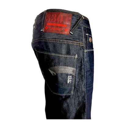 G - Star RAW 3301 Denim Jeans – W33 L32 – GS Raw Logo - USASTARFASHION