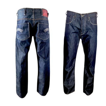 G - Star RAW 3301 Denim Jeans – W33 L32 – GS Raw Logo - USASTARFASHION