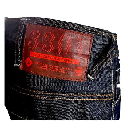 G - Star RAW 3301 Denim Jeans – W33 L32 – GS Raw Logo - USASTARFASHION