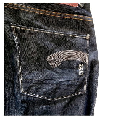 G - Star RAW 3301 Denim Jeans – W33 L32 – GS Raw Logo - USASTARFASHION