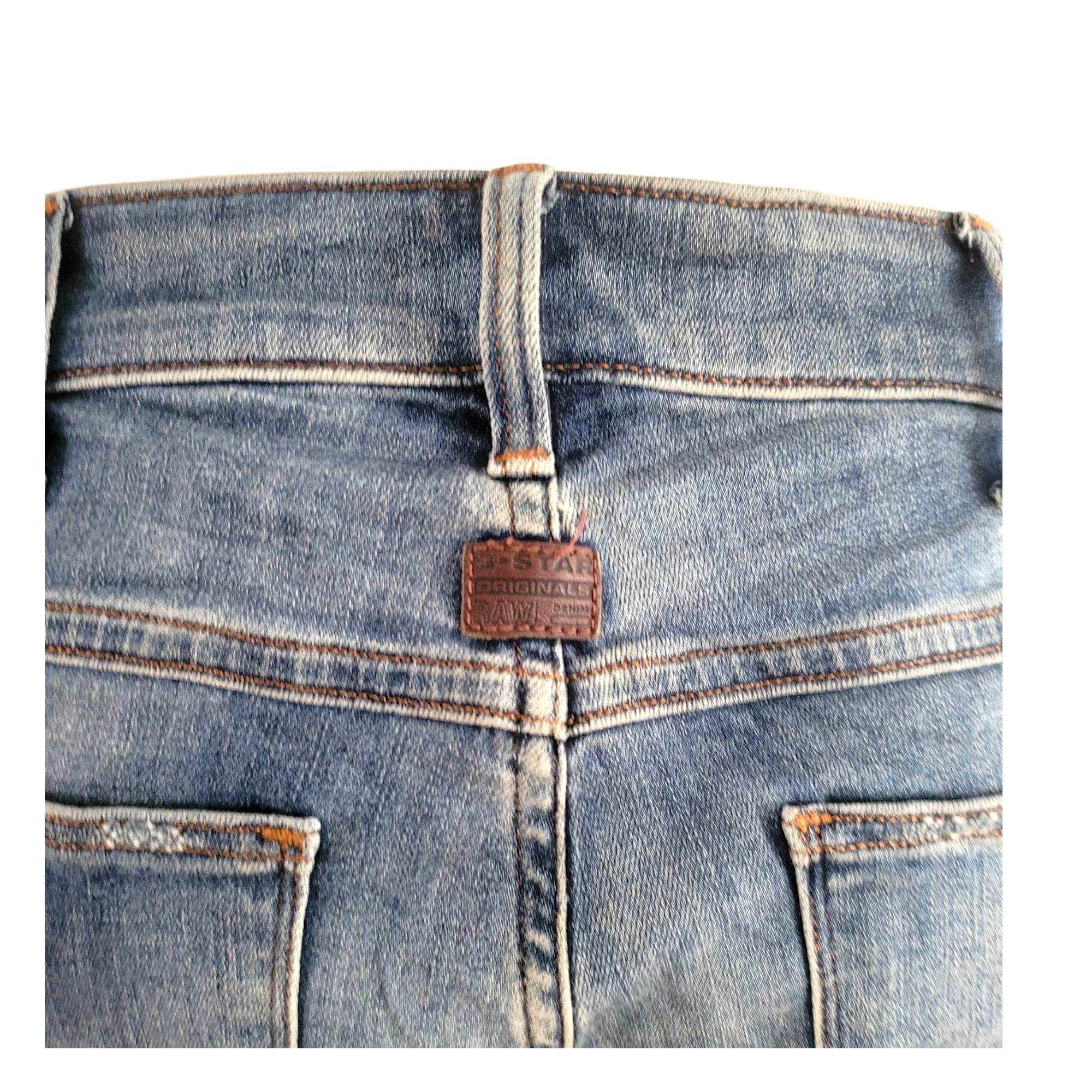 G - Star RAW 5620 3D Zip Knee Skinny Jeans – W33 L30 - USASTARFASHION