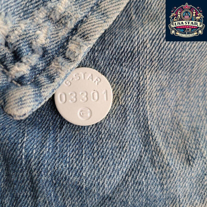 G - Star Raw Denim Jacket Size M for Women, Stylish Design, Durable Fabric, Urban Fashion Statement - USASTARFASHION