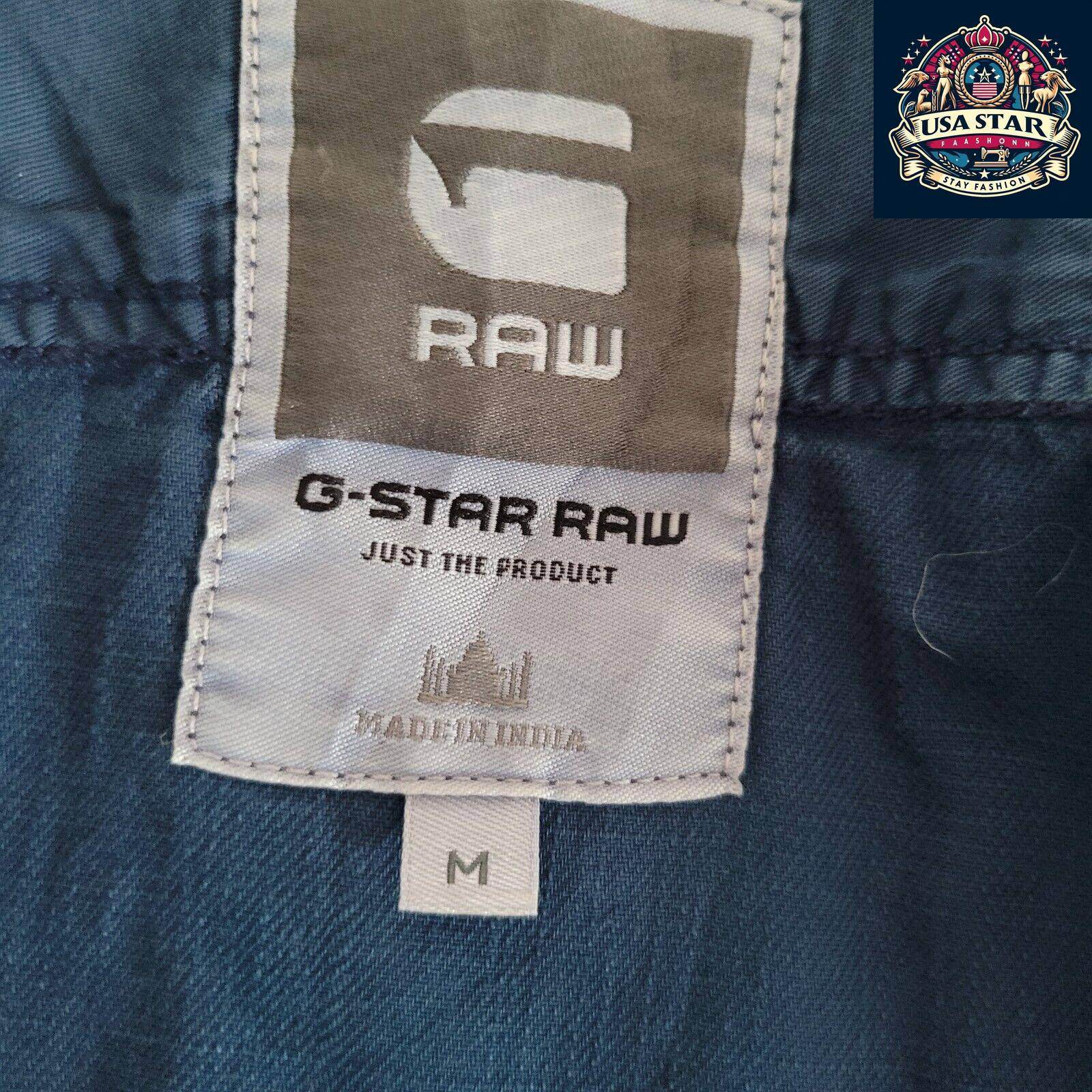 👨‍🎤👕 G - Star Raw Denim Shirt Men's Sz M - Great Vintage Condition 👕👨‍🎤 - USASTARFASHION