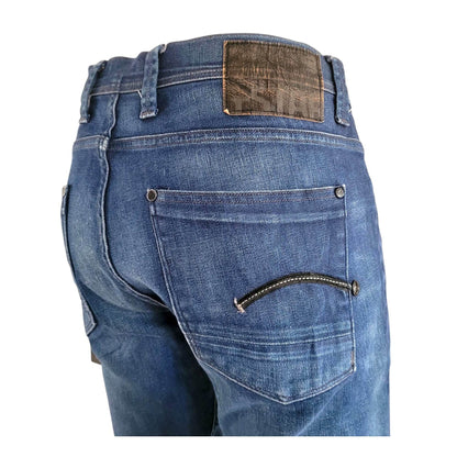 G - Star RAW Men's Blue Slim Fit Jeans – W40 L34 - USASTARFASHION