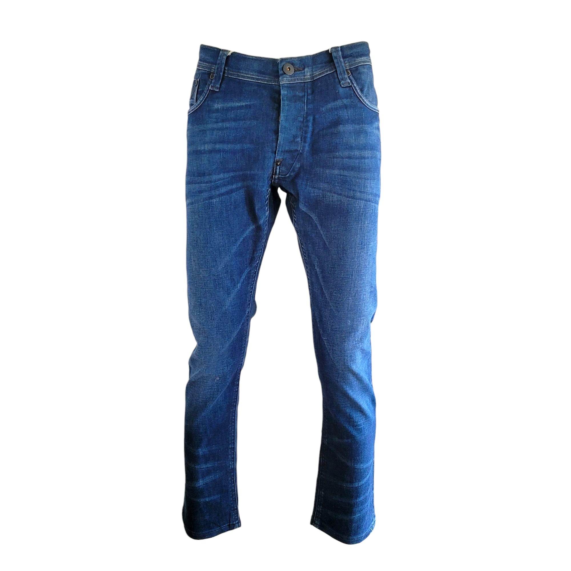 G - Star RAW Men's Blue Slim Fit Jeans – W40 L34 - USASTARFASHION