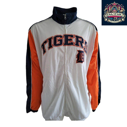 GIII Detroit Tigers Baseball Jacket XXL - Soft, Durable Fabric, Stylish Design, MLB Logo - USASTARFASHION