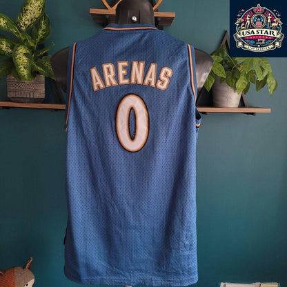 Gilbert Arenas Washington Wizards Youth Jersey XL (18 - 20) - Reebok Vintage Basketball Apparel - USASTARFASHION