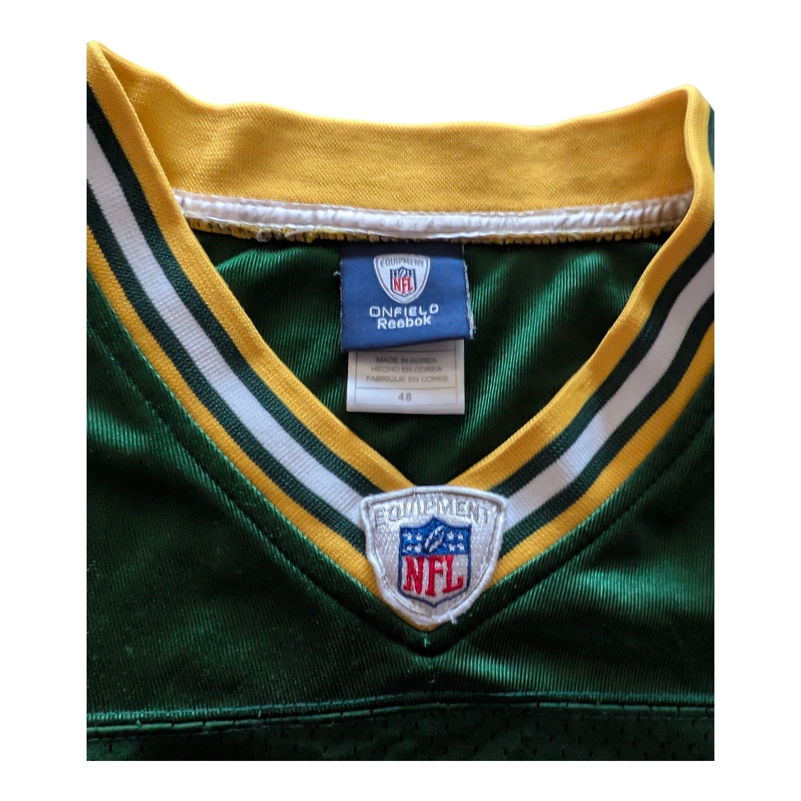 Green Bay Packers 12 RODGERS Jersey sz48 (M/L) - USASTARFASHION