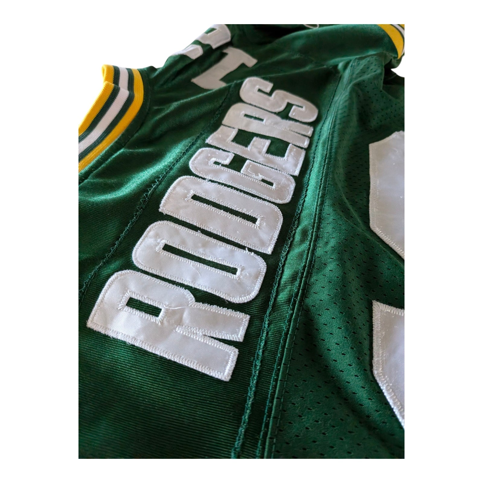 Green Bay Packers 12 RODGERS Jersey sz48 (M/L) - USASTARFASHION