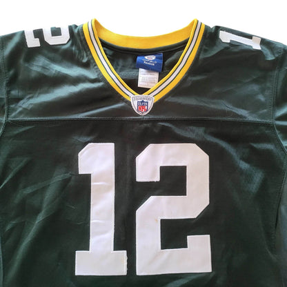 Green Bay Packers Aaron Rodgers Youth Size Large Jersey - USASTARFASHION