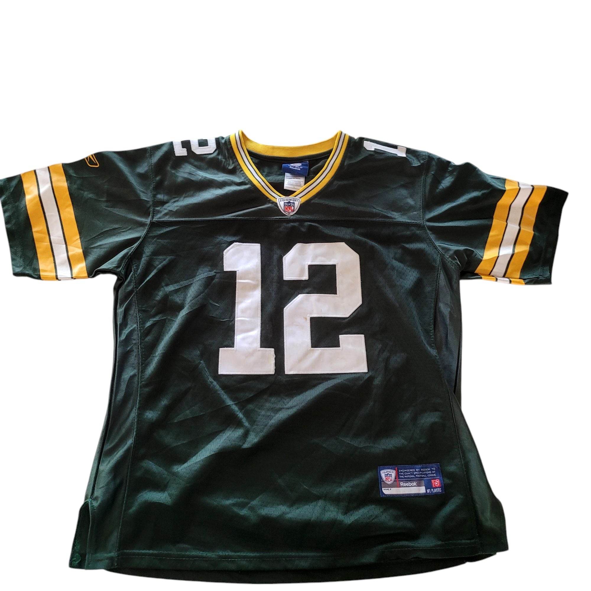 Green Bay Packers Aaron Rodgers Youth Size Large Jersey - USASTARFASHION